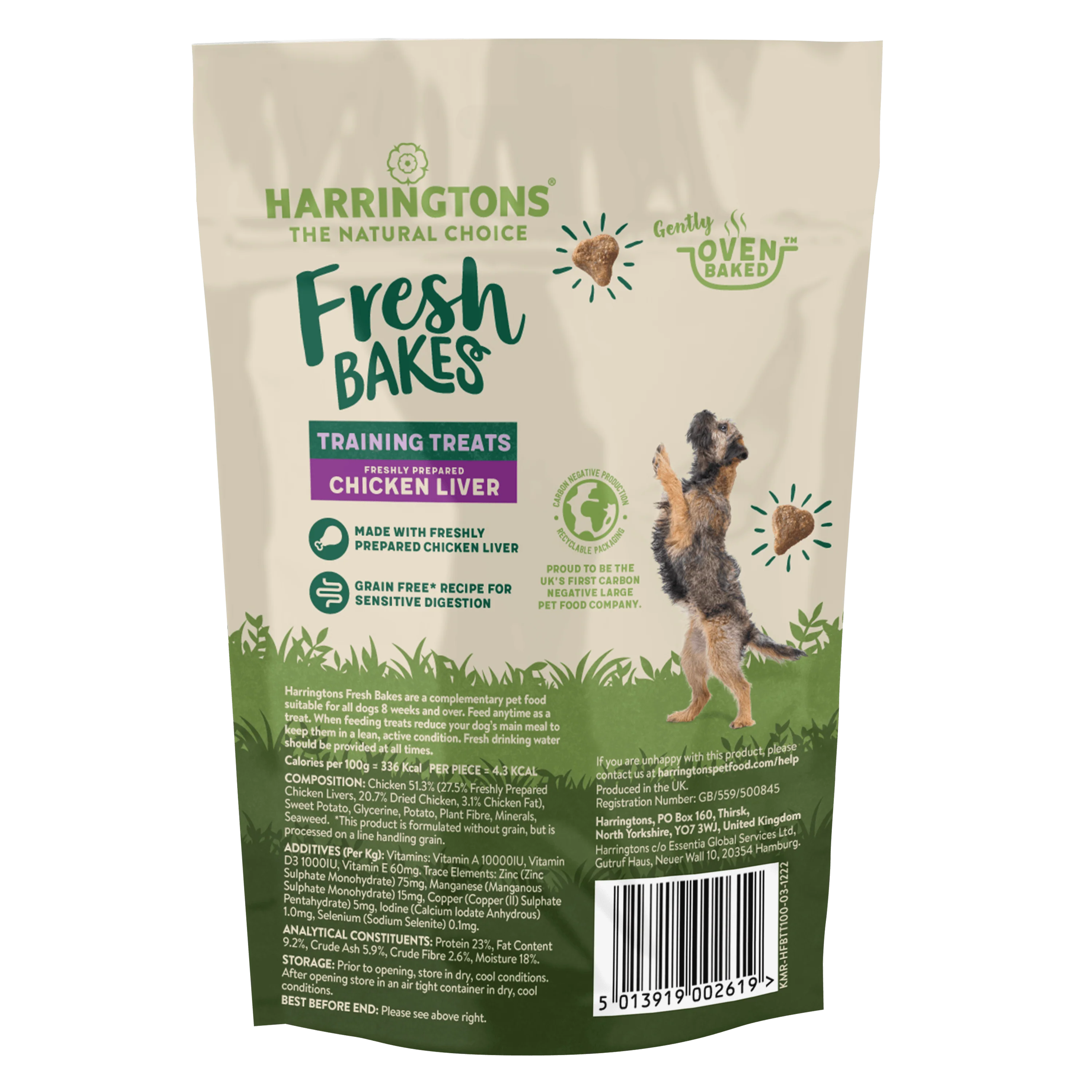 Chicken Liver Grain Free Dog Training Treats 9 x 100g - Image 3